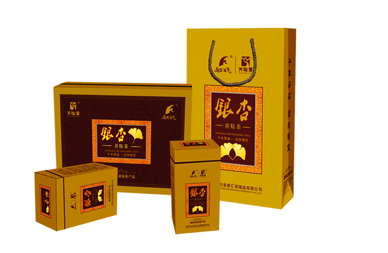 銀杏黃精茶禮盒